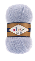 Angora Real 40 Alize-51 світло-блакитний