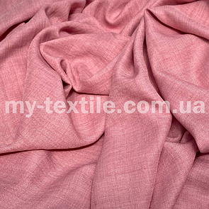 Тканина Льон Стреч Пудра