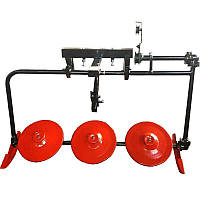 Косилка роторная КР-06 (ременная 3 ротора) ШиП для мототрактора гідроцеліндр 12 к.с