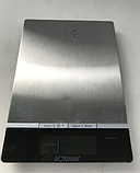 Кухонні електронні ваги побутові електронні для зважування продуктів до 5 кг Bomann KW 1421, фото 2