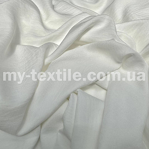Тканина Льон Стреч Молоко
