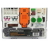 Електричний гравер/бормашина 235 шт Kraft&Dele KD10245 пряма шліфувальна машина, фото 5