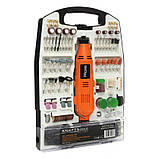 Електричний гравер/бормашина 235 шт Kraft&Dele KD10245 пряма шліфувальна машина, фото 7