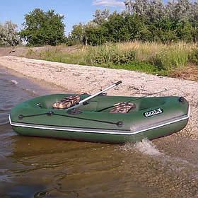 Надувний човен 2-х місний Тура ЛТ-250Б без настилу, для риболовлі, відпочинку, туризму. Човен для двох осіб