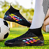 Футбольні сороконіжки НБ Turf Ground / футбольне взуття, фото 4