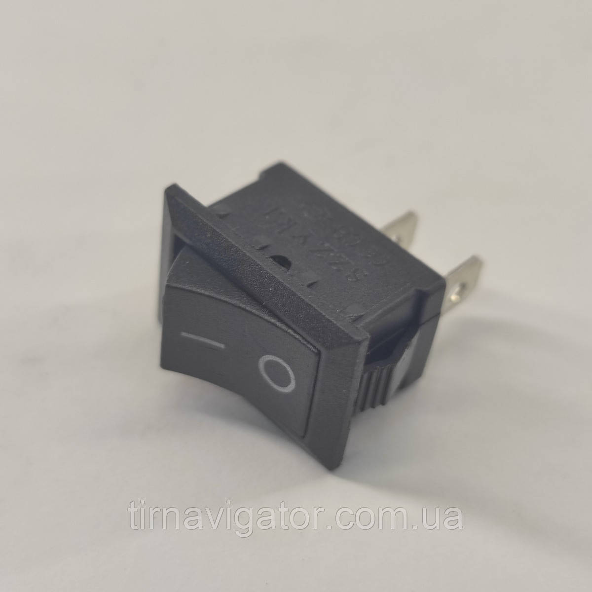 Перемикач ON-OFF KCD1-101 250VAC 6A 2-конт. Black