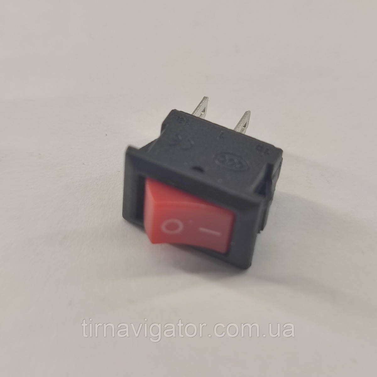 Перемикач ON-OFF KCD11-101 Small 250VAC 3A 2 конт. Red