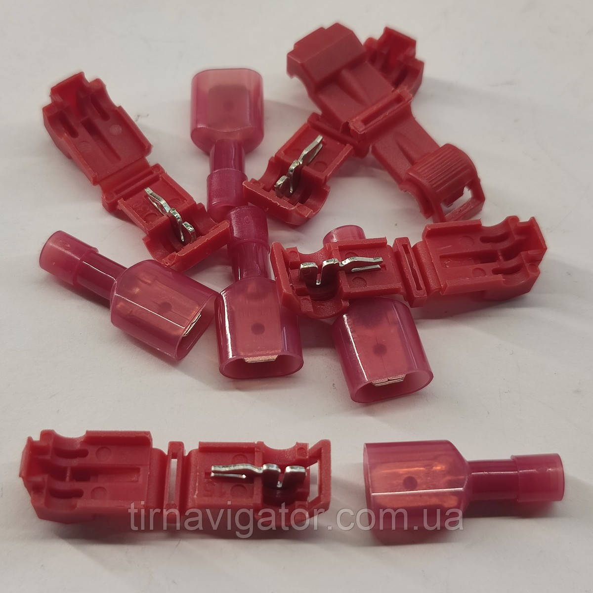 Скотчлок Т-подібний  +6,3мм П-накінечник 1,25 (к-кт 5шт), фото 1