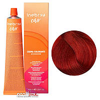 Крем-краска для волос Inebrya Color 7/66F блондин огненно-красный, 100 мл