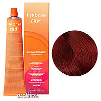 Крем-краска для волос Inebrya Color 6/66F темный блондин огненно-красный, 100 мл