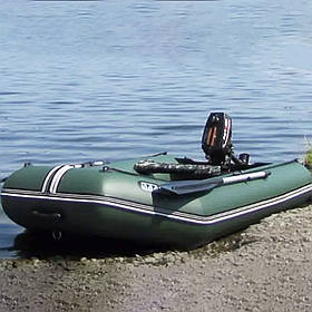 Моторний надувний човен двомісний пвх ЛТ-270М Для риболовлі або відпочинку на воді. Човен рибальський для двох