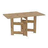 Стіл-книжка вузький (Континент) 1400х700х760 мм (90х700х750), фото 7