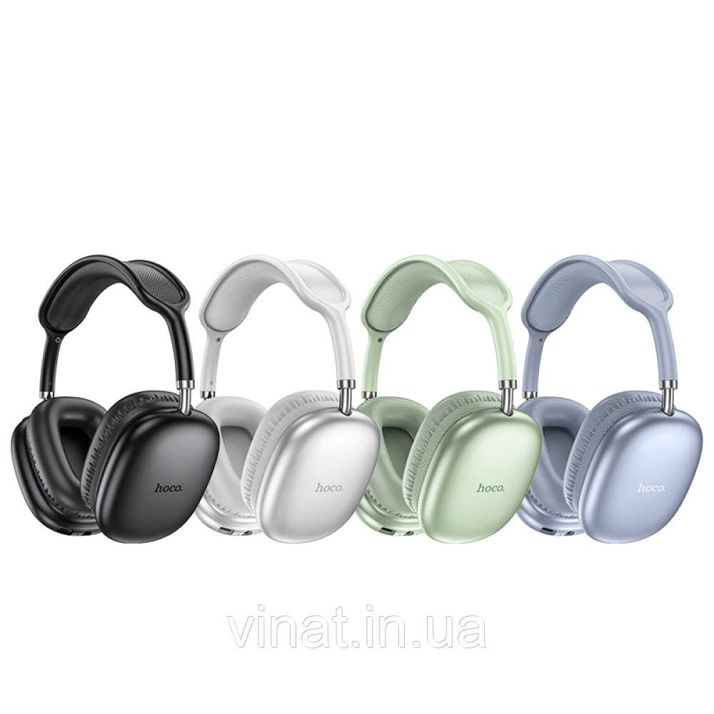 Бездротові навушники Hoco W35 Air Triumph, BT5.3, AUX, TF Чорний
