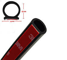 Ущільнювач D-type 10*10мм EPDM Водонепроникна раковина 10м