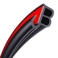 Ущільнювач В-type 10*8мм EPDM 5м (на кромку)