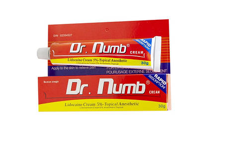 Первинна анестезія Крем анастетик Dr.Numb 5% Topical Anesthetic, 30 гр, фото 1