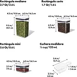 Набір ємностей для зберігання+совочок Oxo Food Storage, 4 предмета (11241400), фото 2