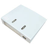 Папка-реєстратор картонна, А5, 70 мм, РР-покриття, кишенька для етикетки, фото 10