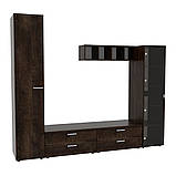 Набір для вітальні Х'юго/Hugo No4 (Континент) 2860х520х2120мм, фото 2