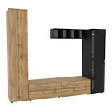 Набір для вітальні Х'юго/Hugo No4 (Континент) 2860х520х2120мм, фото 4