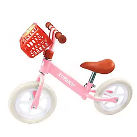 Біговел дитячий двоколісний X-Treme BS-003 велобіг рожевий 2кг
