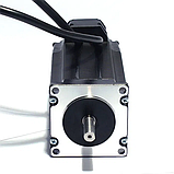 Гібридний кроковий двигун NEMA23 57HSE2N-D25 +драйвер HBS57 CNC, фото 3