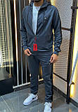 Чоловічий спортивний костюм HUGO BOSS D12118 сірий S, XL, XXL, фото 2