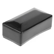 Зовнішня заглушка для труби 80х40 чорна