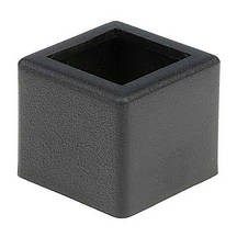 Заглушка-втулка 25х25 на 20х20 чорна