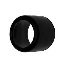 Заглушка зовнішня втулка 27х22 мм чорна