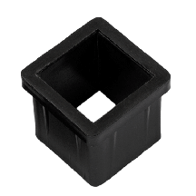 Заглушка втулка  40х40 на 30х30 чорна