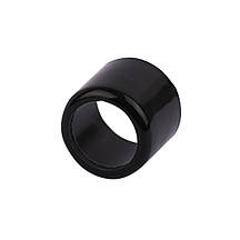 Зовнішня заглушка втулка 22/18 мм чорна