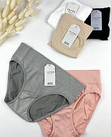 Жіночий набір трусиків 4 шт, S/M, сліпи рубчик