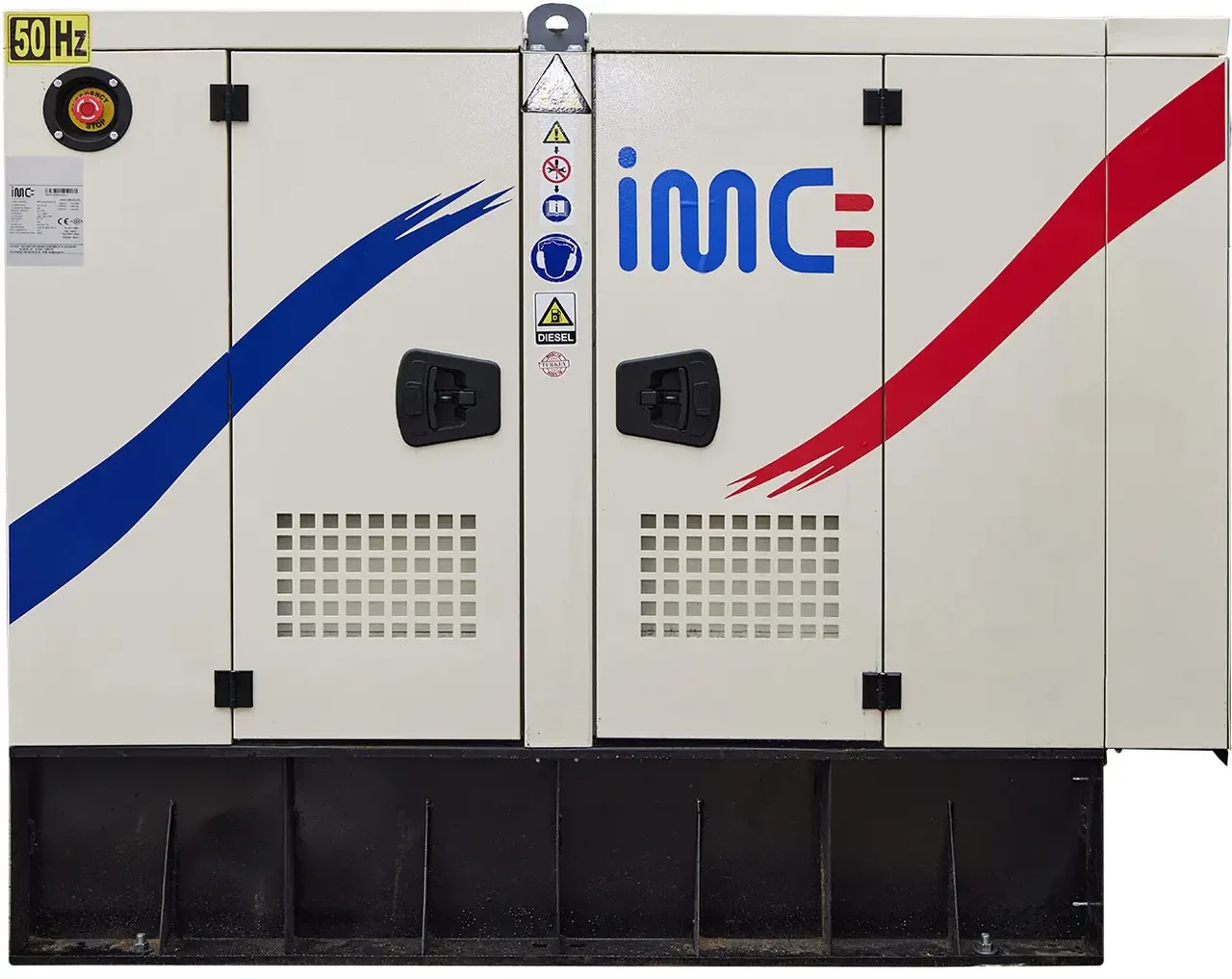 Генератор IMC 25KVA / 20 кВт трифазний, дизельний, з кабіною, мотор BAUDOUIN