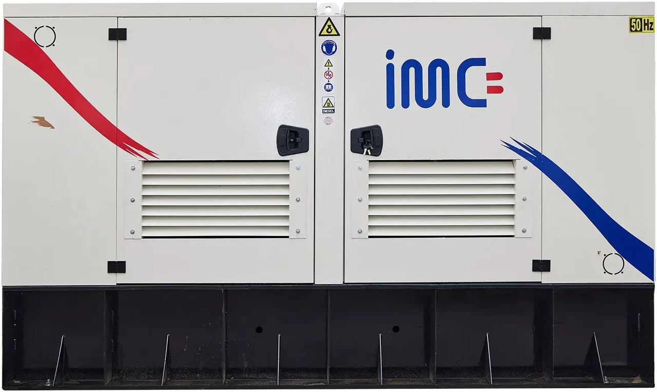 Генератор IMC 150kva / 120 кВт трифазний, дизельний, з кабіною, мотор BAUDOUIN