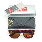 Окуляри Ray Ban Wayfarer brown, фото 5