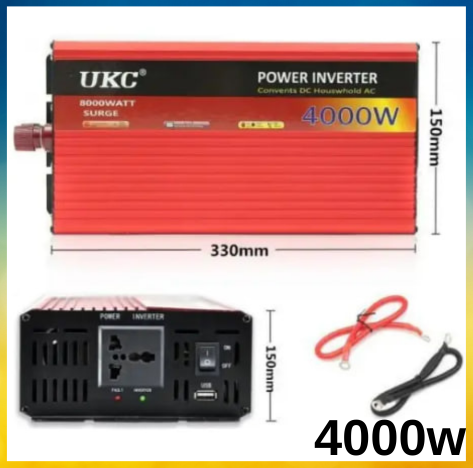 Инвертор для дома Преобразователь напряжения с зарядным устройством ...