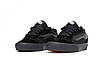 Кеди унісекс Vans Skool Knu All Black Ванс Скул Кну чорні дуті замша демісезон демісезон унісекс, фото 8