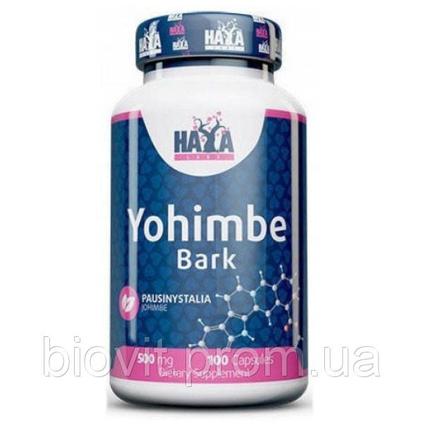 Кора Йохімбе (Yohimbe Bark) 500 мг, фото 1