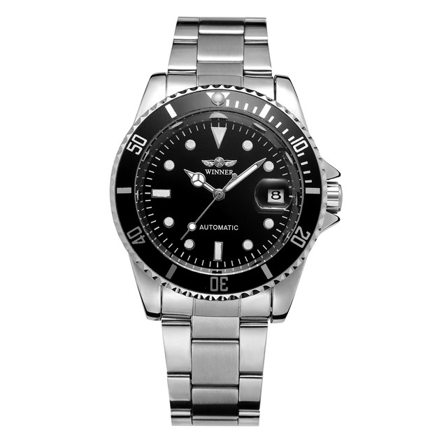 Годинник чоловічий механічний Winner Basel, фото 1