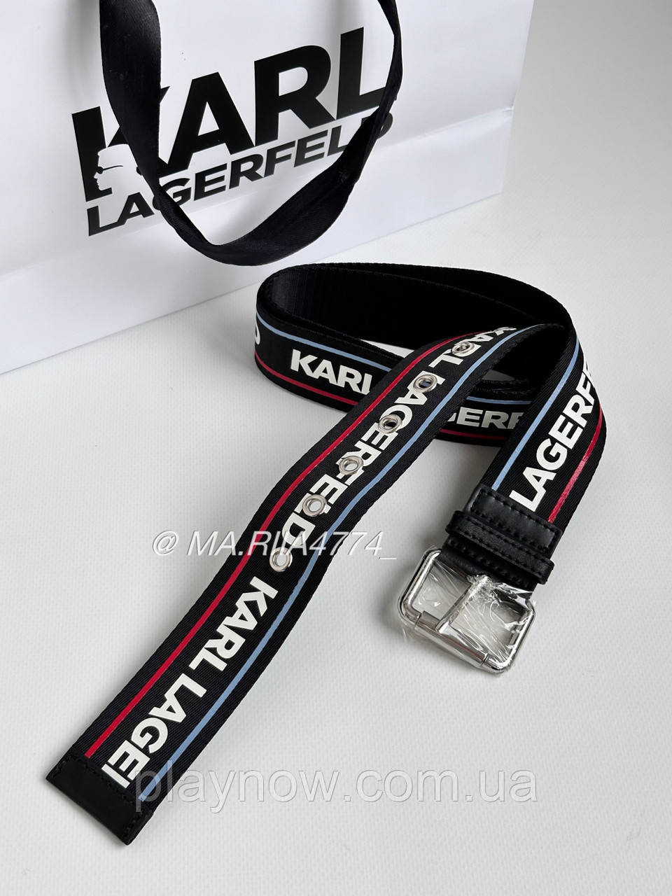 Пояс ремінь Karl Lagerfeld Оригінал, фото 1