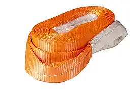 Трос буксирувальний 2т/6м. "Петля - Петля". Трос із поліестеру для транспортування автомобіля.