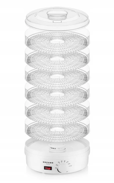 Сушарка, дегідратор Mozano Food Dehydrator 500 Вт White Польща
