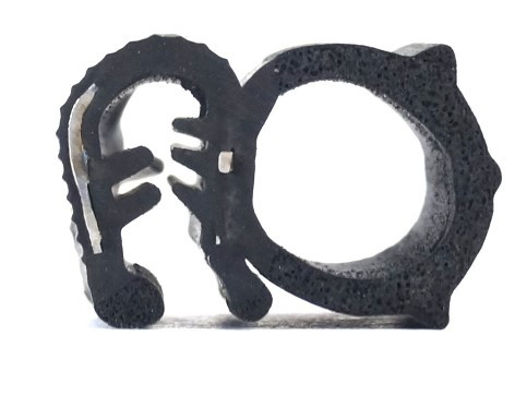 Ущілювач гумовий дверний, фото 1