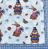 Серветка для декупажу 33х33см, ПА-11