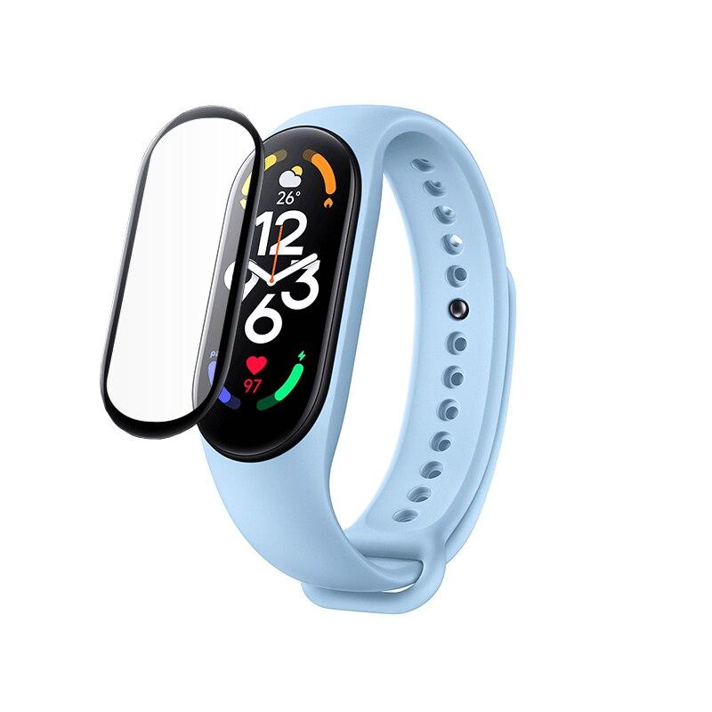 Захисна плівка з рамкою для фітнес браслета Xiaomi Mi Band 8 (1 шт.)