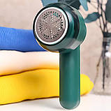 Бездротова машинка для видалення та зняття катишок з одягу Тример для чищення катишок акумуляторний, фото 5