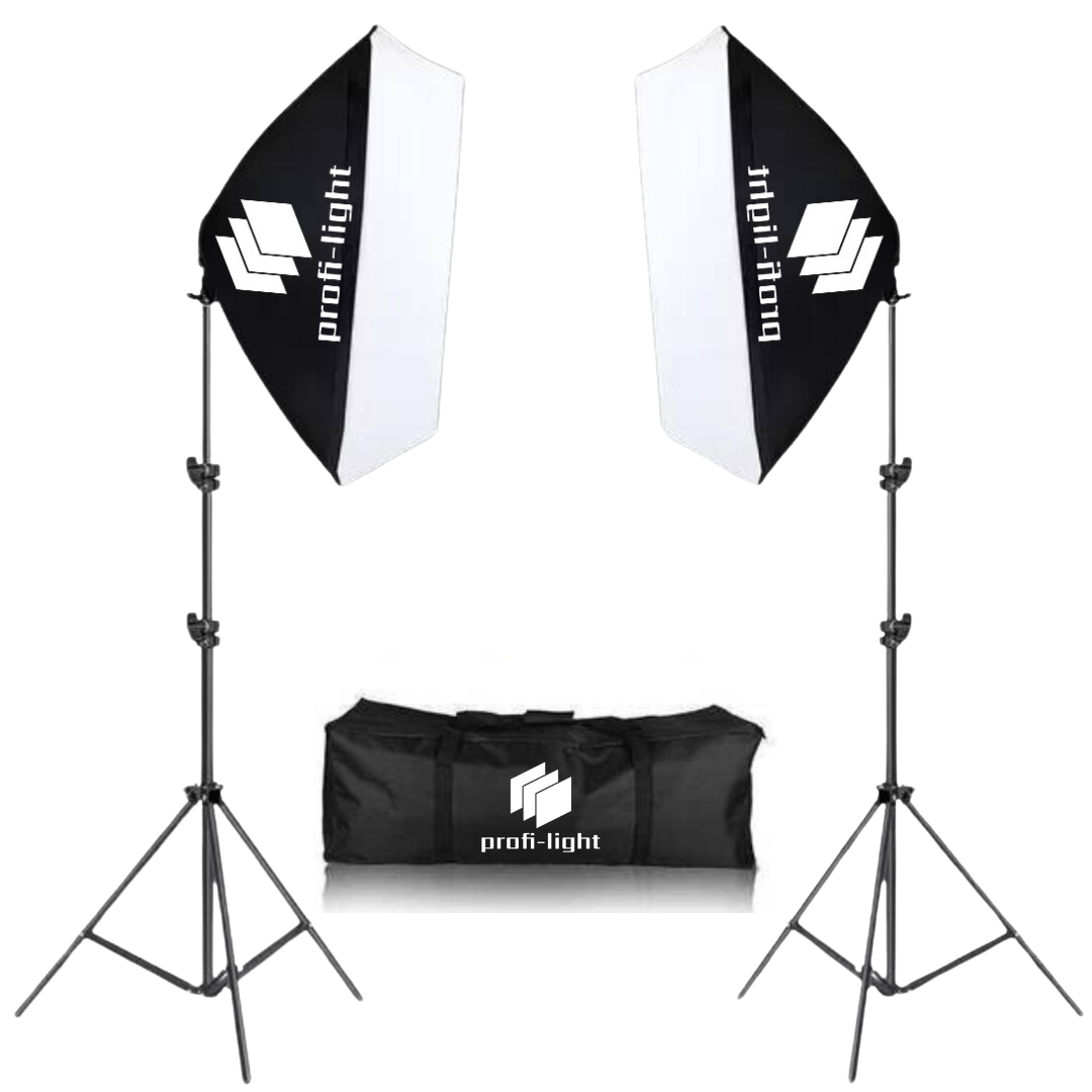 Набір постійного студійного світла 50х70 см Profi-light PS-5712 із патроном Е27, фото 1