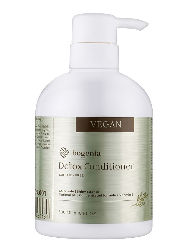 Bogenia Кондиціонер безсульфатний для волосся Vegan Detox, фото 1