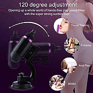 Міні сексмашина Hismith Mini Capsule Sex-Machine with Strong Suction Cup (м'ята упаковка!!!!, фото 6